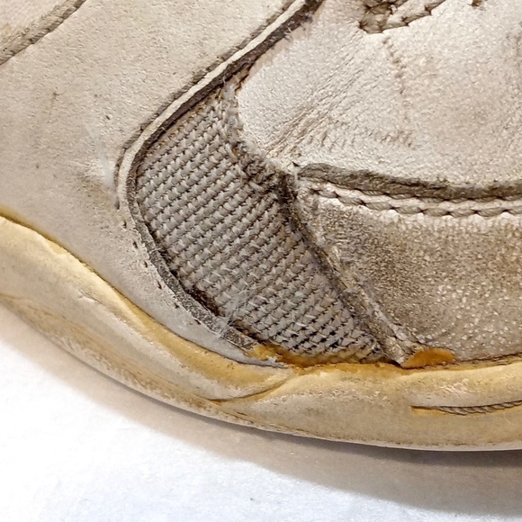 Vintage 90s NIKE FLIGHT High Top Sneakers - Kid's Size 11.5 - Picture 10 of 12